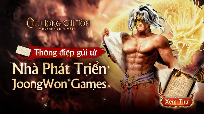 Thông Điệp Từ Nhà Phát Triển JoongWon Games